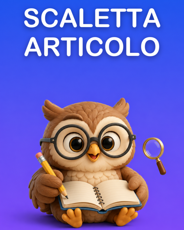 Scaletta di Articolo di Blog con SEO