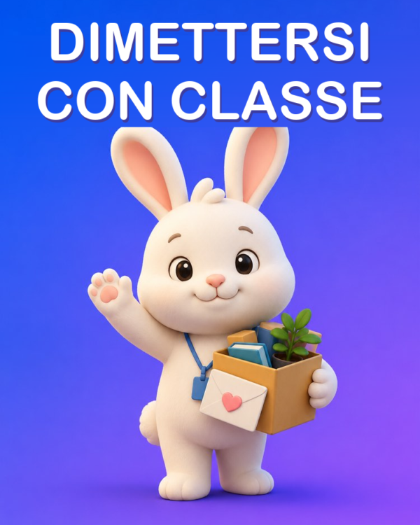 Dimettersi con eleganza