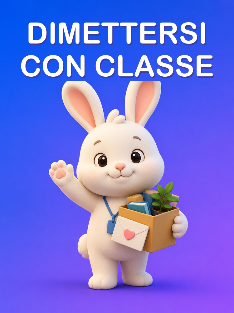 Dimettersi con eleganza