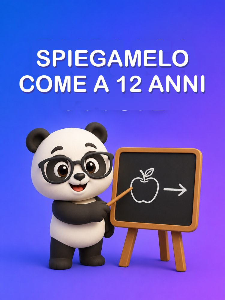 Spiegamelo Come se Avessi 12 Anni