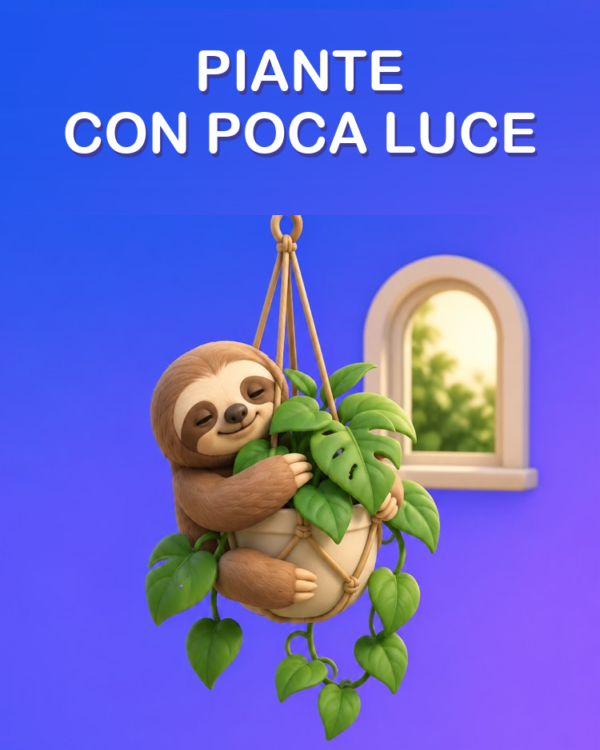 Piante per un Appartamento con Poca Luce con l’IA