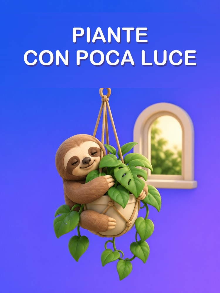 Piante per un Appartamento con Poca Luce con l’IA