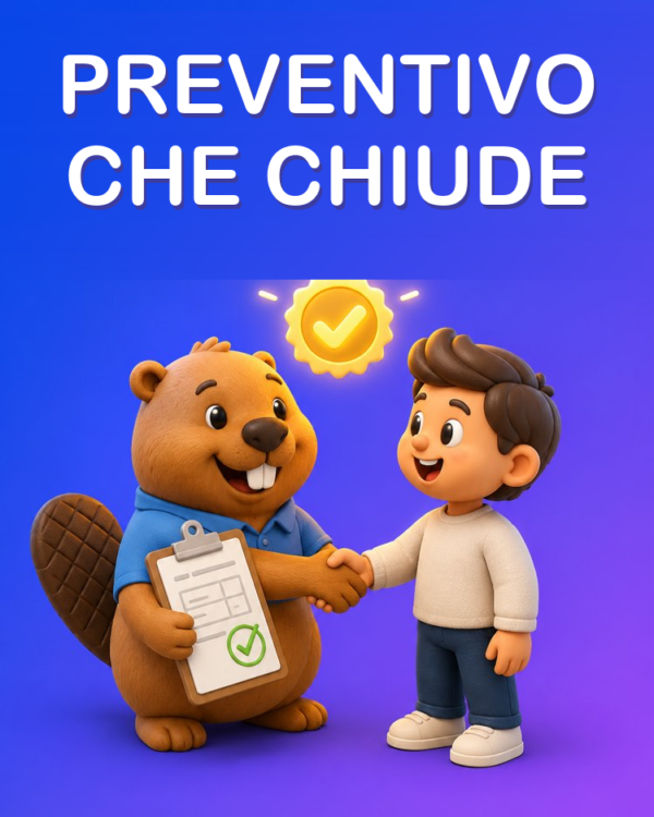 Proposta e preventivo che chiudono l'accordo