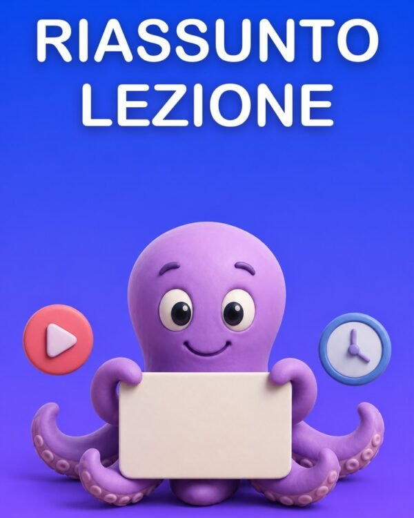 Riassunto della Lezione Registrata