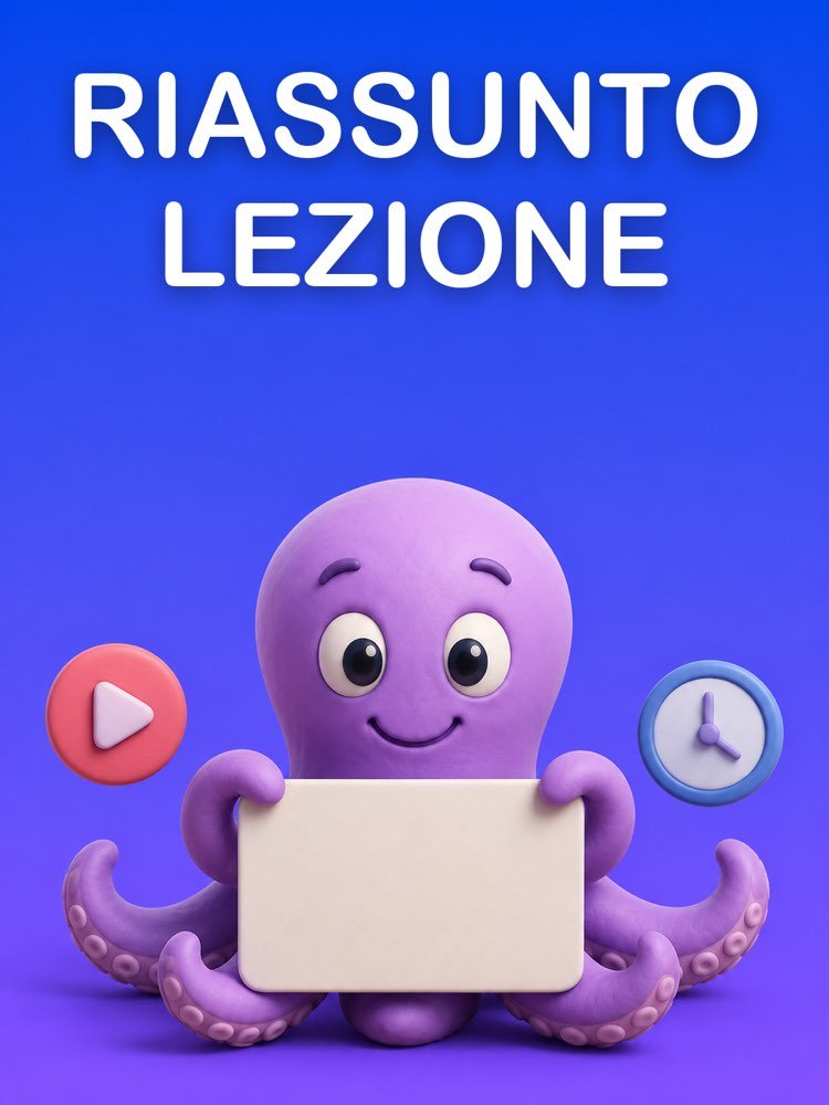 Riassunto della Lezione Registrata