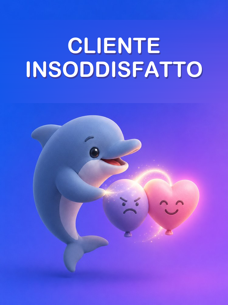 Ribalta il reclamo di un cliente insoddisfatto