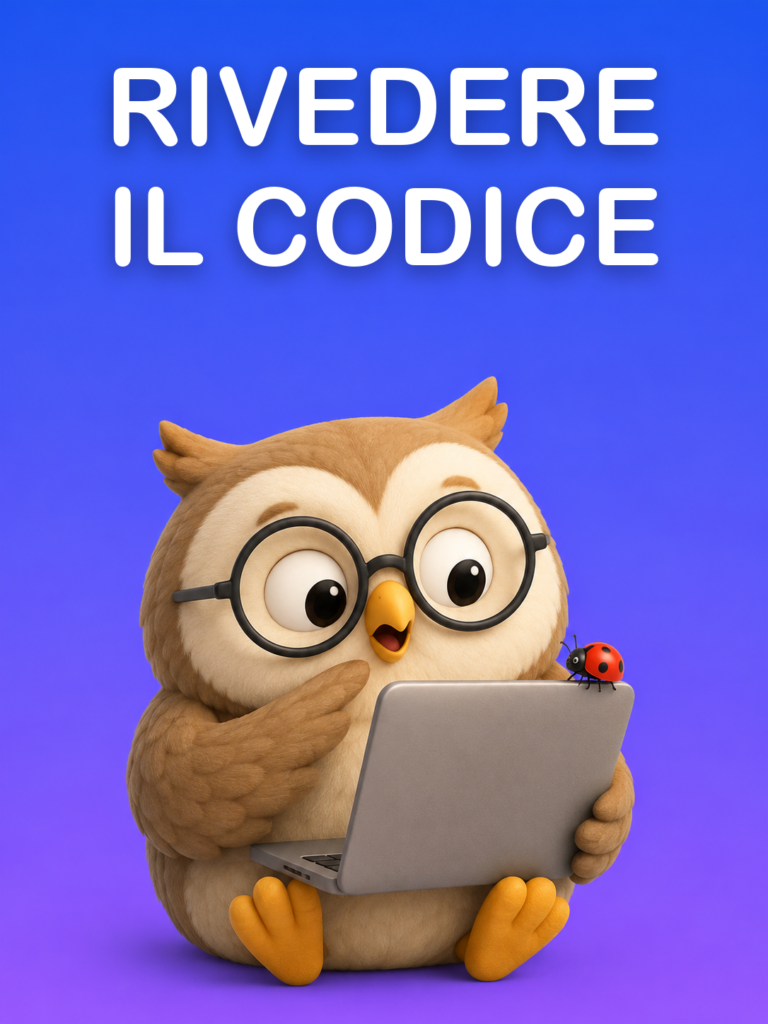 Rivedere il Codice Prima di Pubblicare
