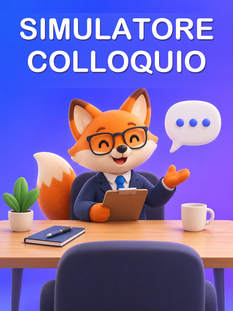 Simulatore di colloquio di lavoro in un’altra lingua