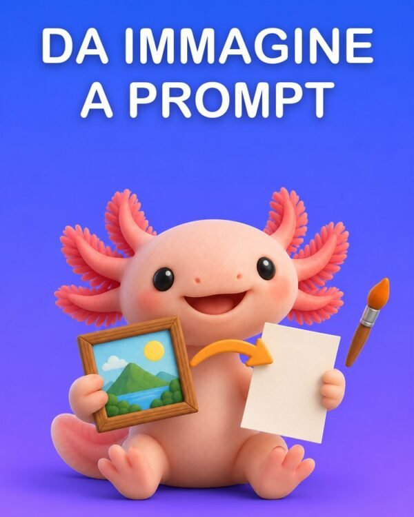 Dall'Immagine al Prompt che Rifà l'Immagine