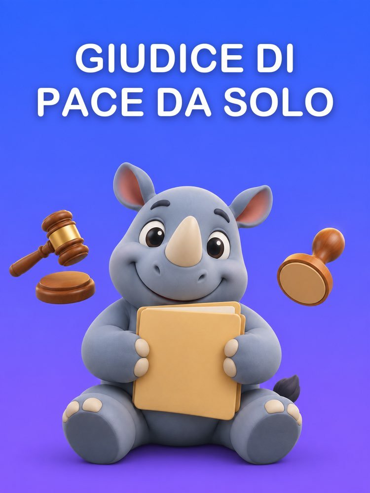 Andare dal Giudice di Pace senza Avvocato