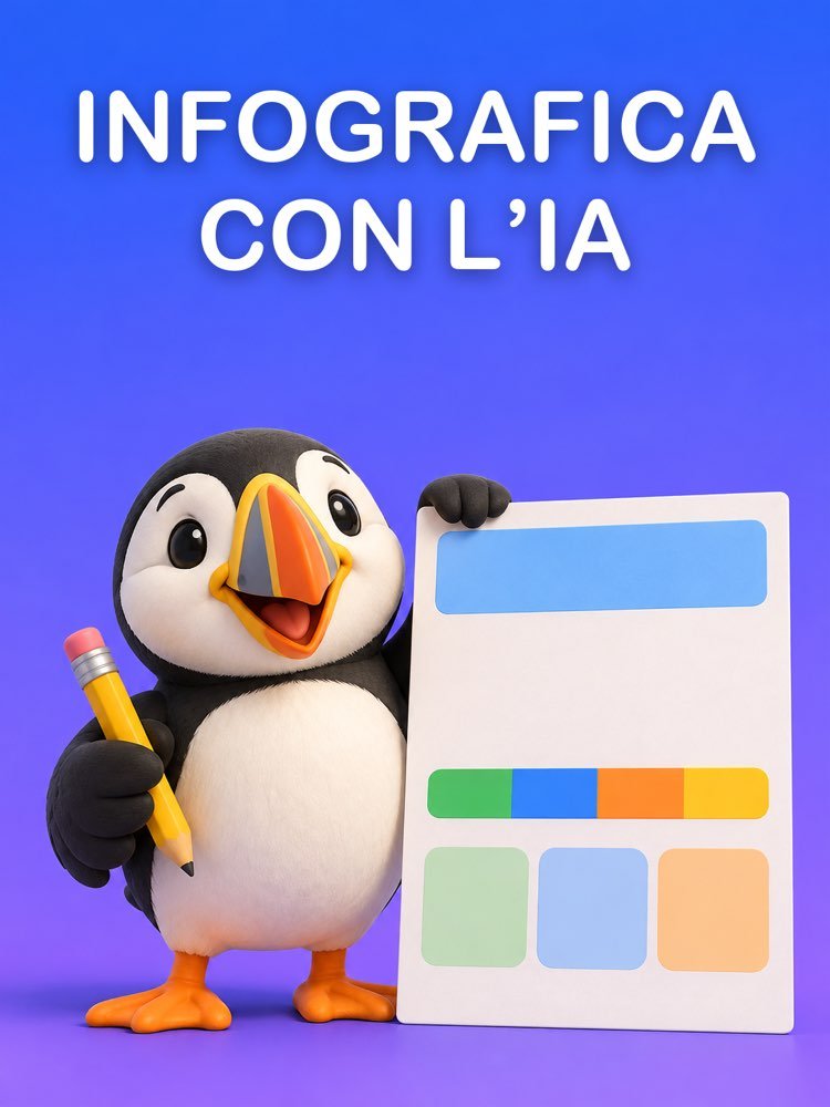 Infografica con l'IA a Partire dal Tuo Materiale, senza Numeri Inventati