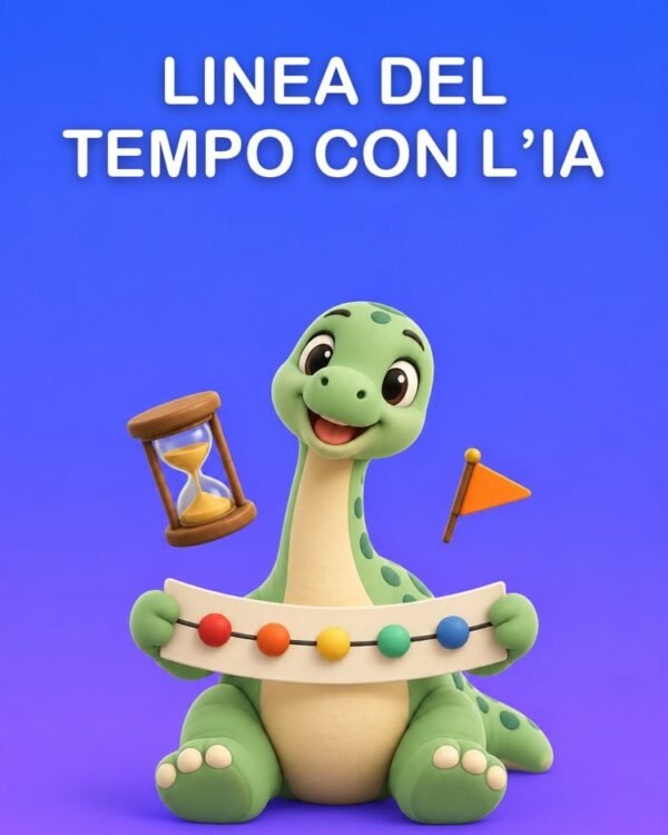 Linea del Tempo con l'IA, Solo con le Date del Tuo Materiale