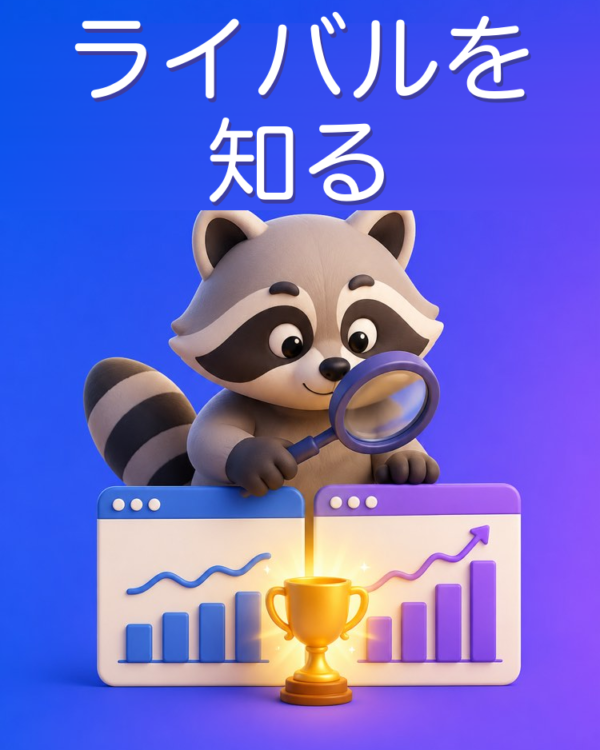 競合の分析と自分の強みをAIで見つける