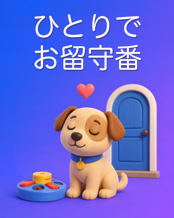 ペットの分離不安をAIで和らげる計画