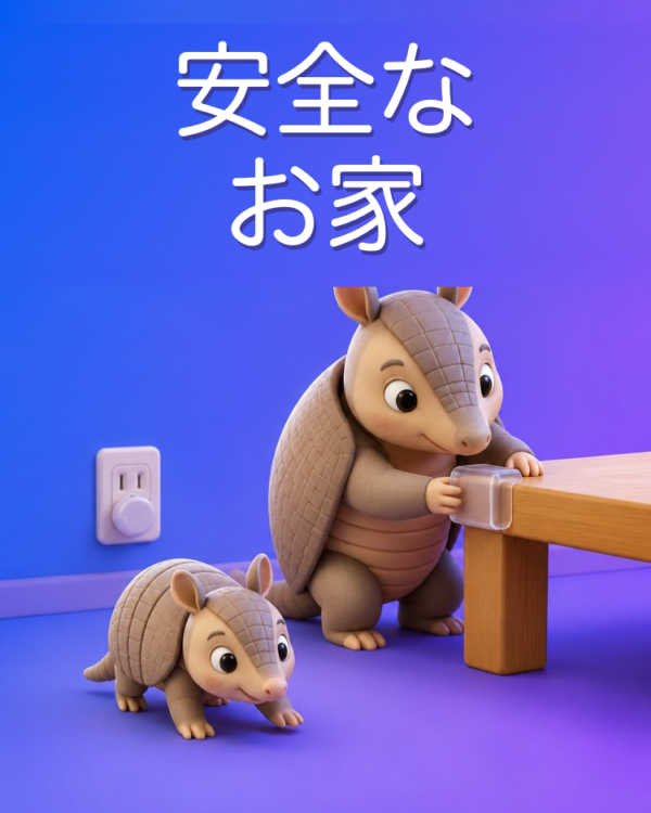 赤ちゃんに安全な家をつくる