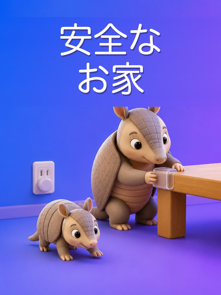 赤ちゃんに安全な家をつくる
