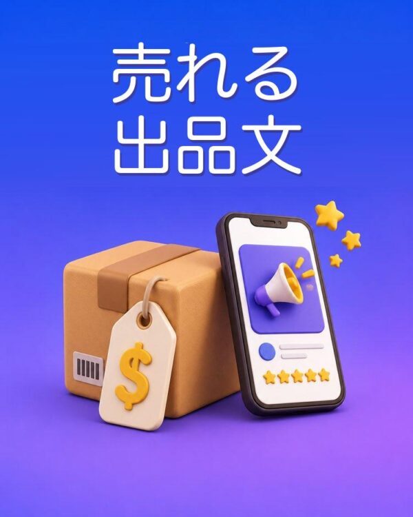 すぐ売れる中古品の出品文