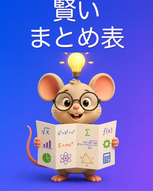 賢い公式とポイントのまとめ表