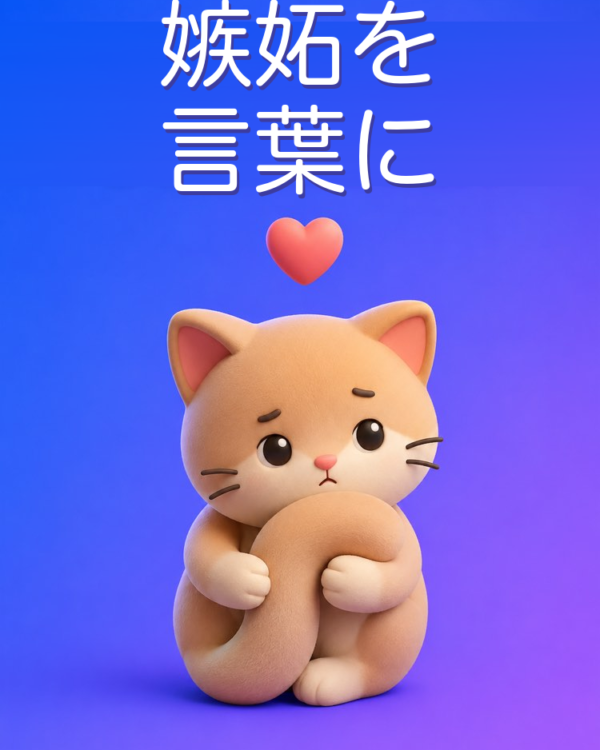 嫉妬と不安を言葉にする、AIとの下ごしらえ