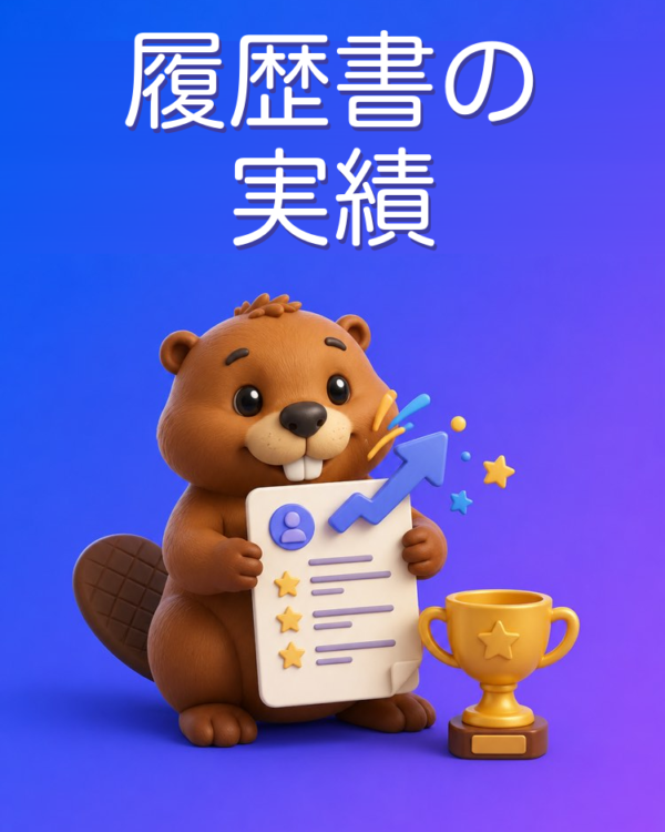 履歴書の実績を成果として書く