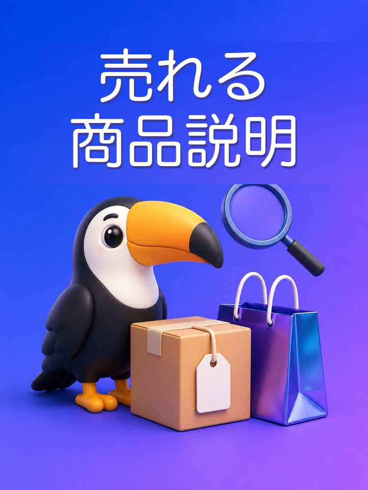 マーケットプレイスで売れる商品説明