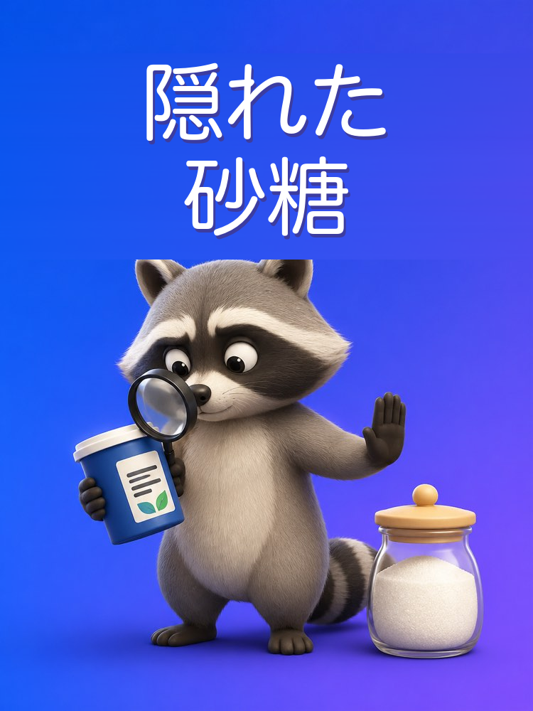 食事に隠れた砂糖を減らすには