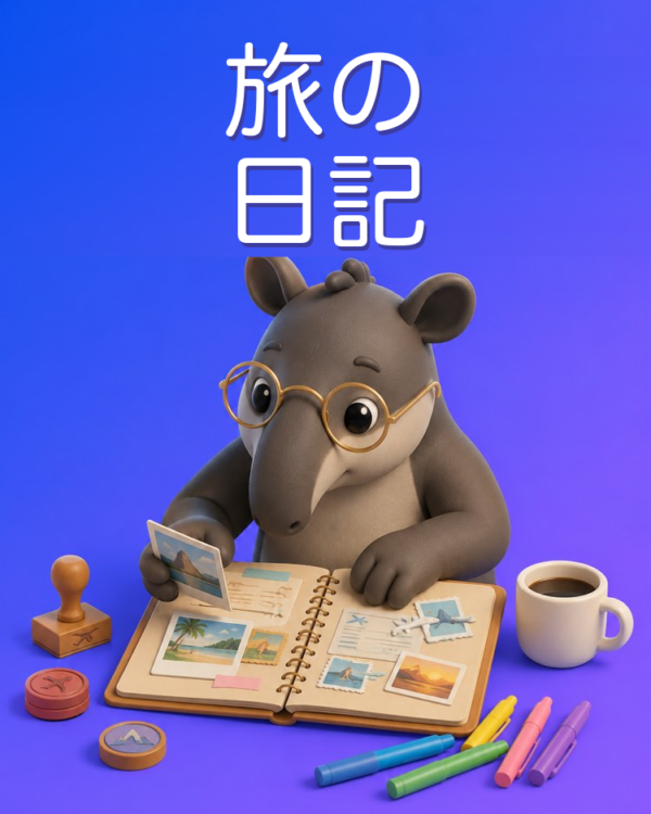 面倒にならない旅の日記