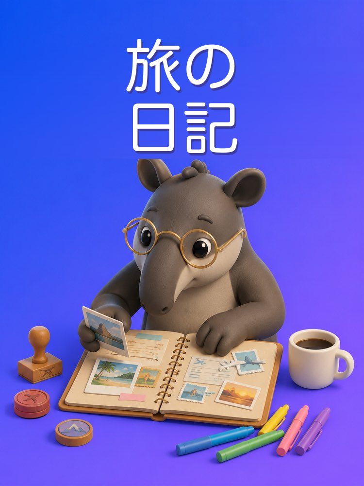 面倒にならない旅の日記