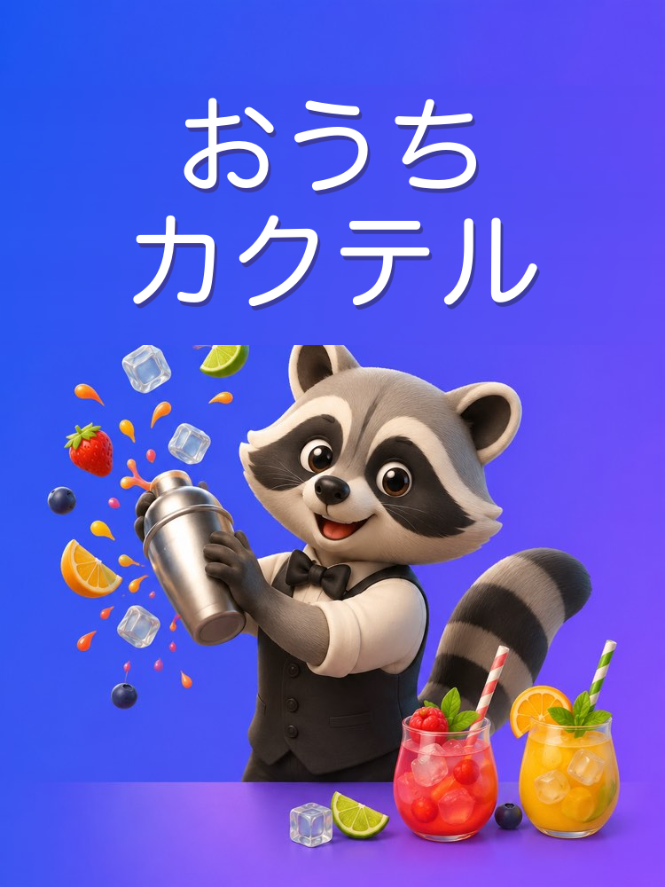おうちでつくるカクテル、AIと