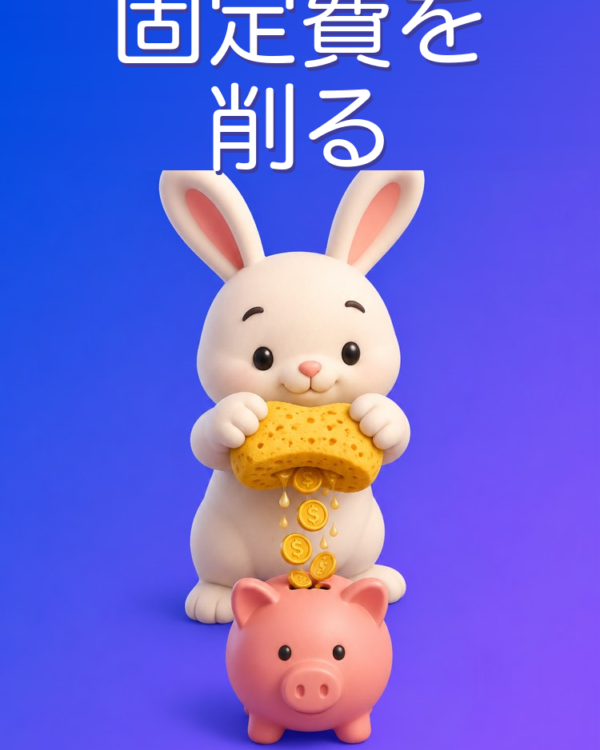 毎月の固定費を削る方法