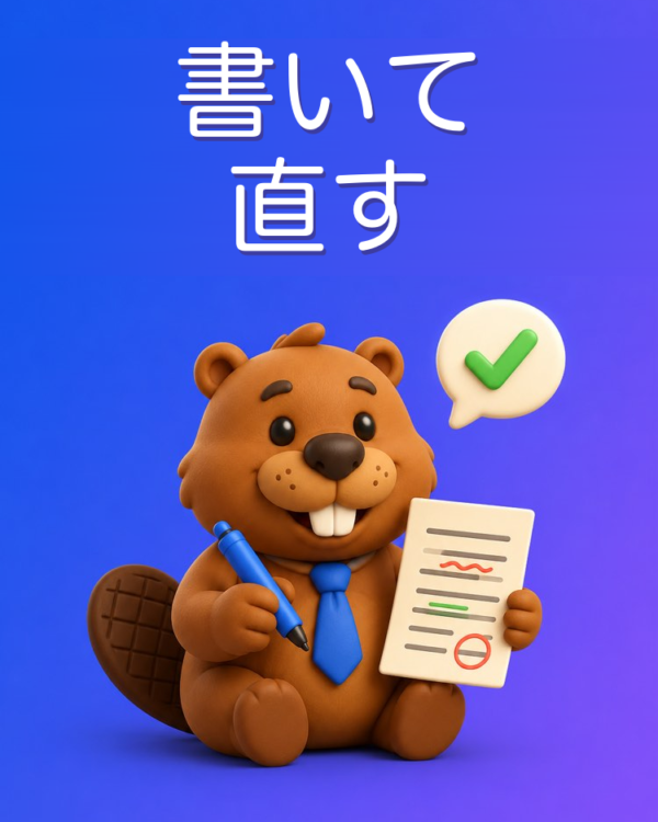 その言語で書いて、添削してもらう