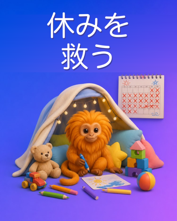 学校の休みを救う