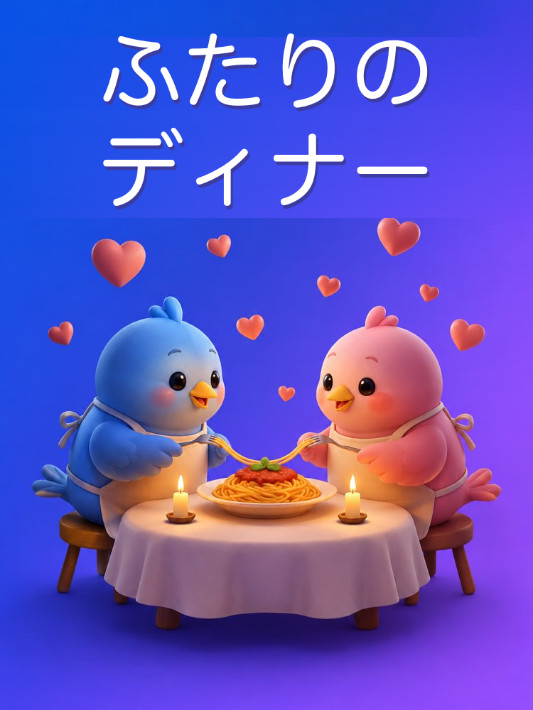 ふたりのロマンチックなディナーをAIで