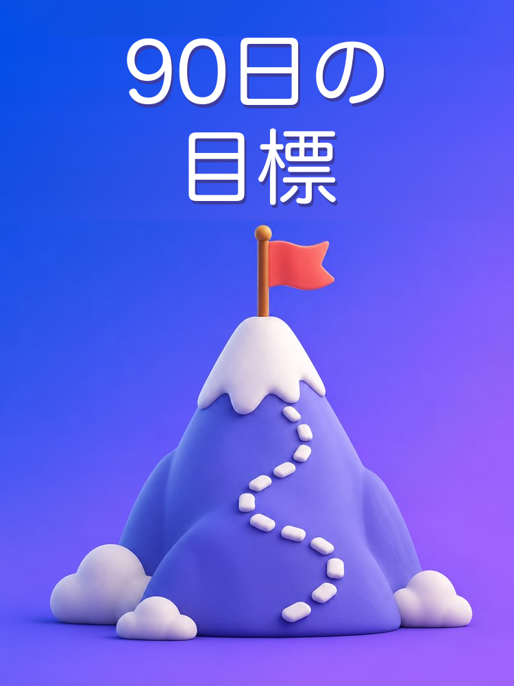 90日の目標