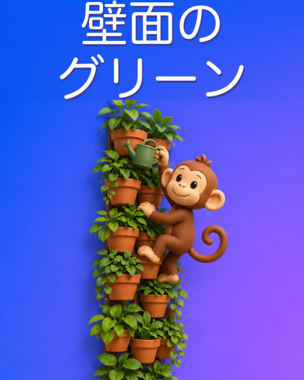 壁面のグリーンを手順どおりにつくるAIプロンプト