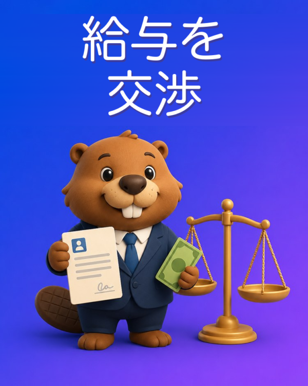 内定条件の給与を交渉する