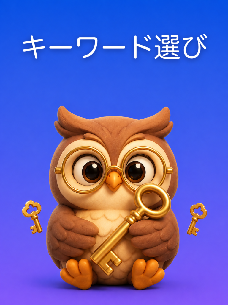 サイトのキーワード選び