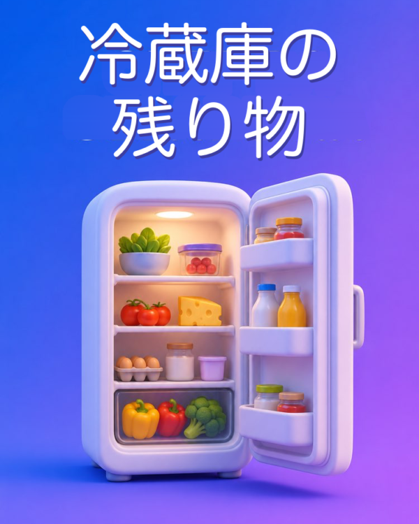 冷蔵庫にあるものでつくるシェフ