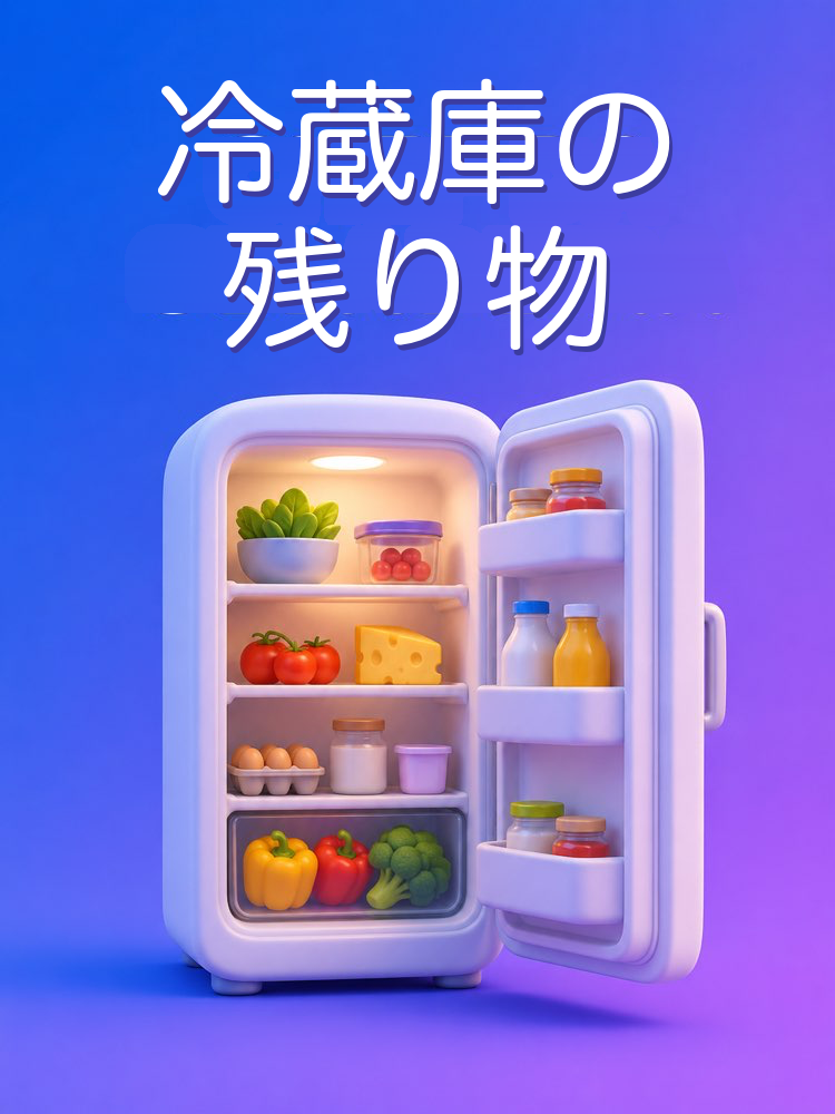 冷蔵庫にあるものでつくるシェフ