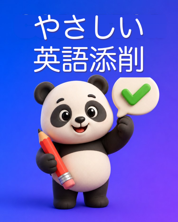 間違いの理由まで教えてくれる優しい添削者