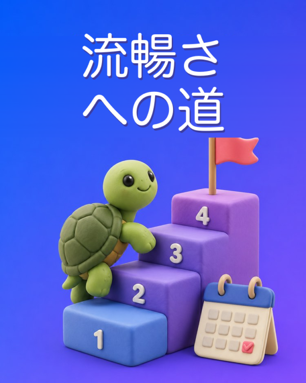 ゼロから流暢までの学習計画