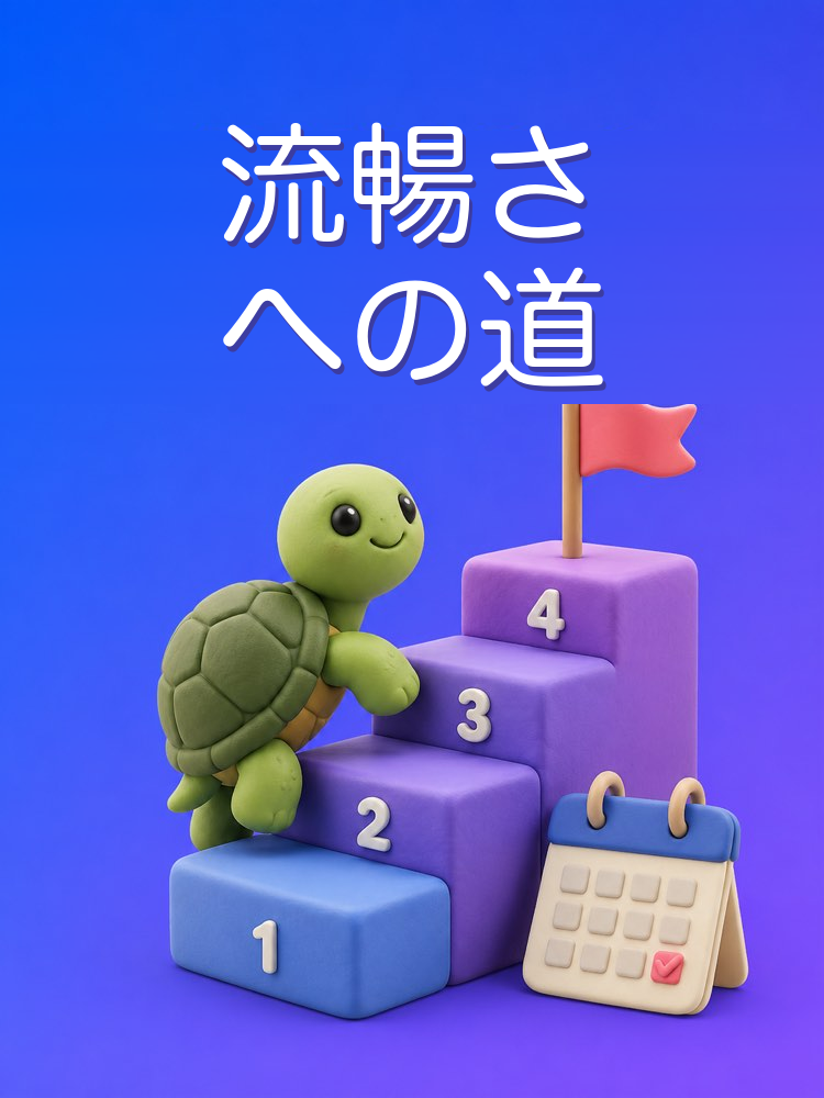 ゼロから流暢までの学習計画