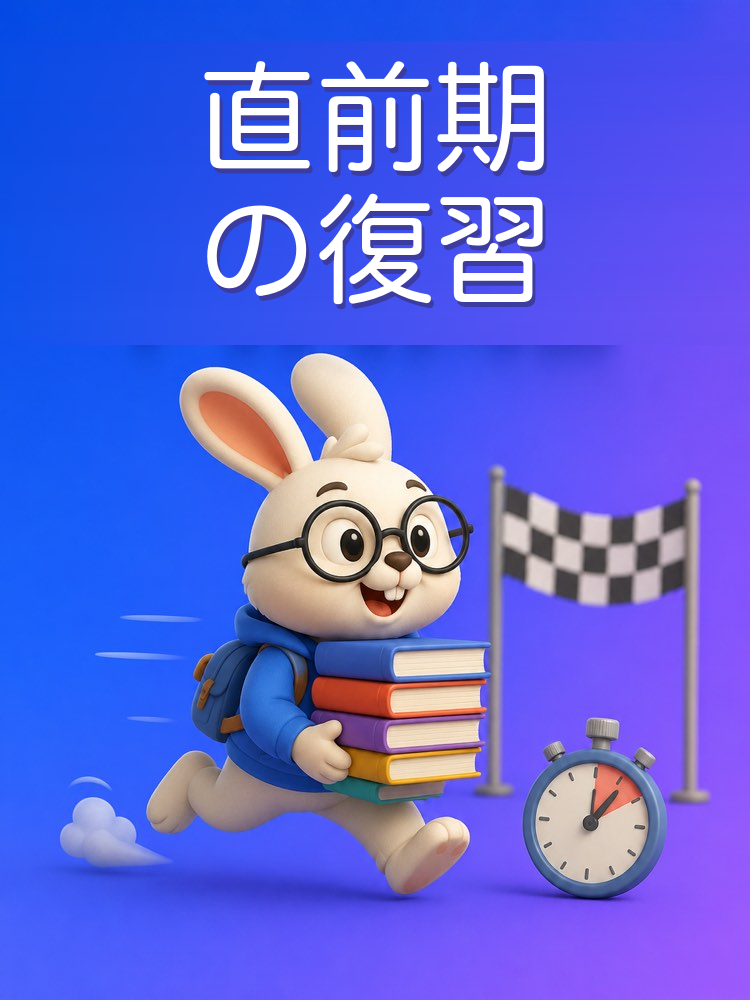 直前期の復習計画