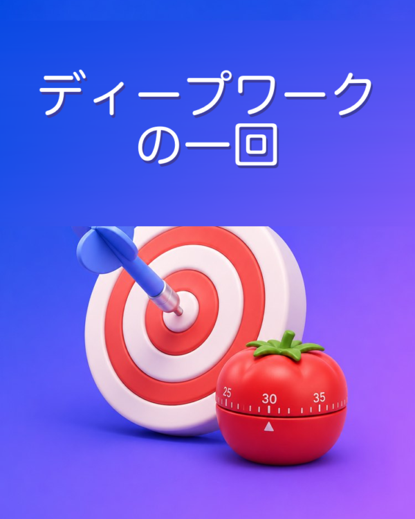 ディープワークのセッション計画