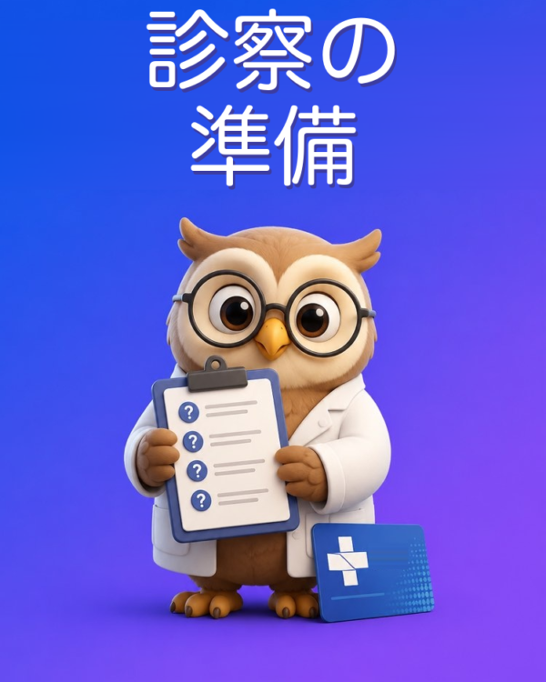 診察の準備のしかたをAIで