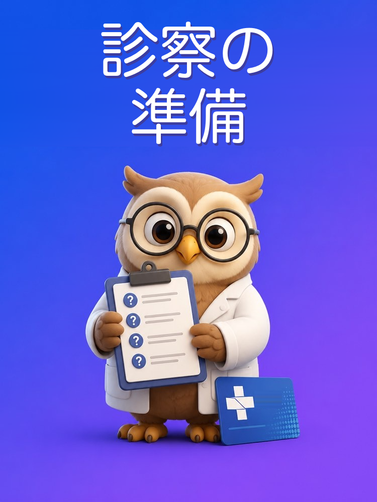 診察の準備のしかたをAIで