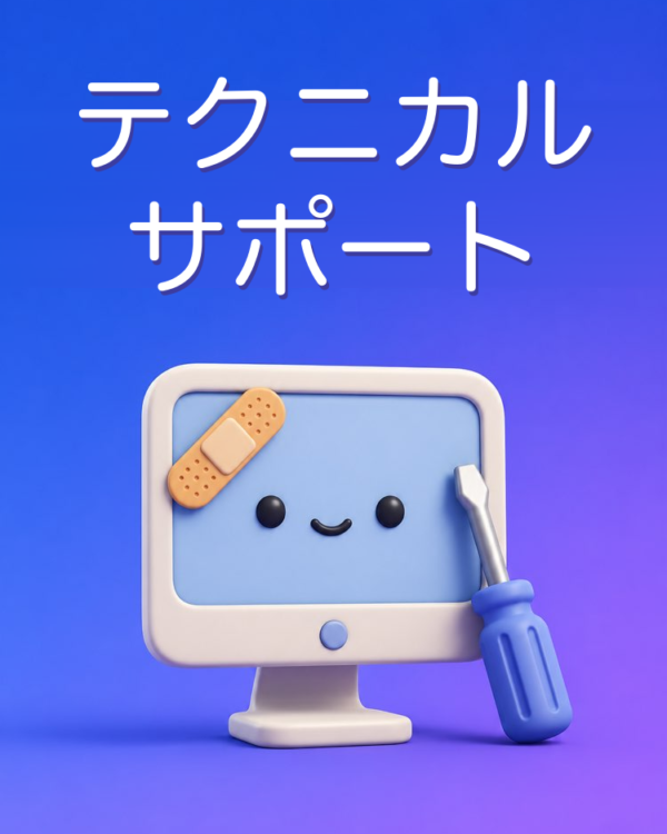 忍耐強いテクニカルサポート