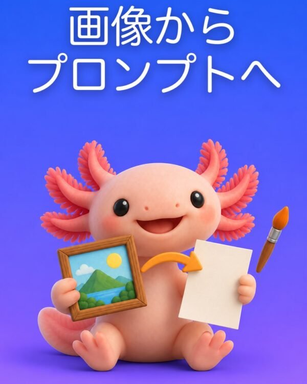 画像から、その画像を作り直すプロンプトへ