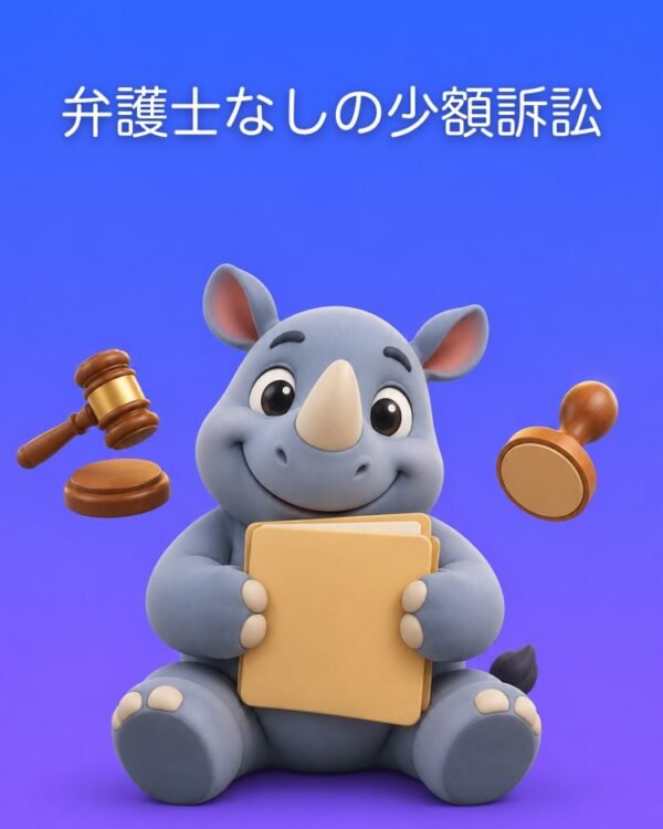 少額訴訟を弁護士なしで起こす