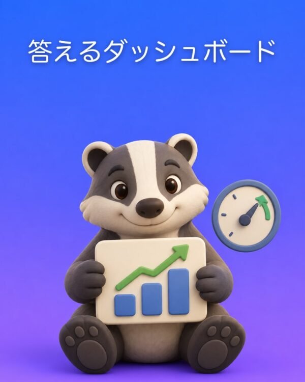 質問に答えるダッシュボード